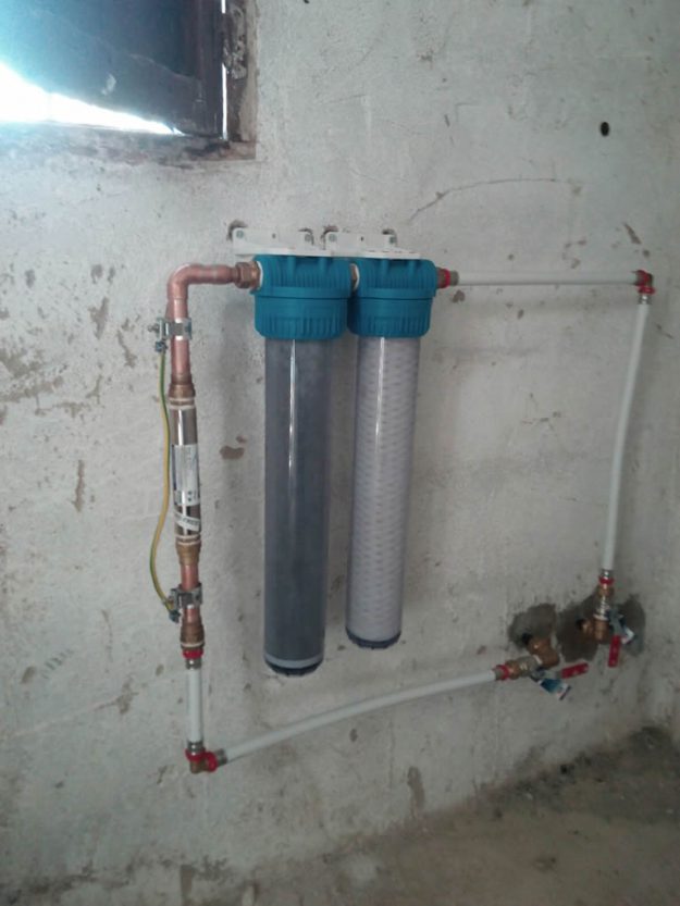 Mfar 2 etapas con filtros 20″ y descalcificador H25