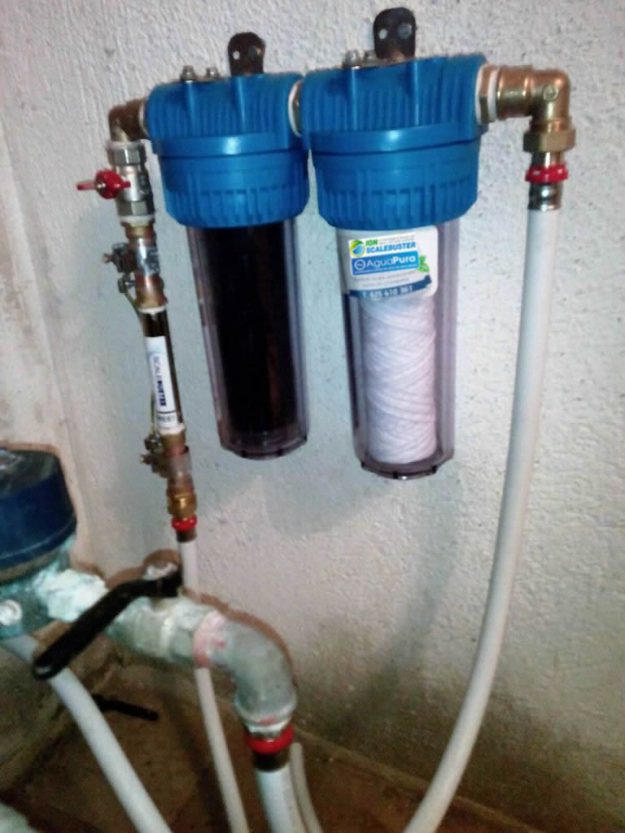 Mfar dos etapas con descalcificador doméstico D12