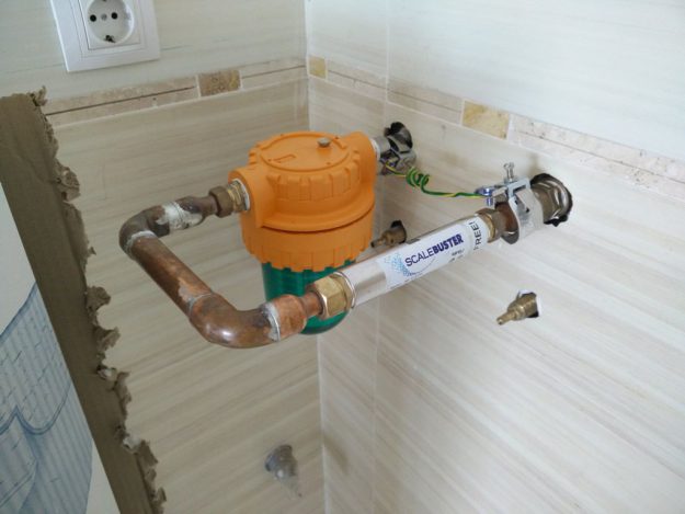 Descalcificador doméstico D12 con filtro